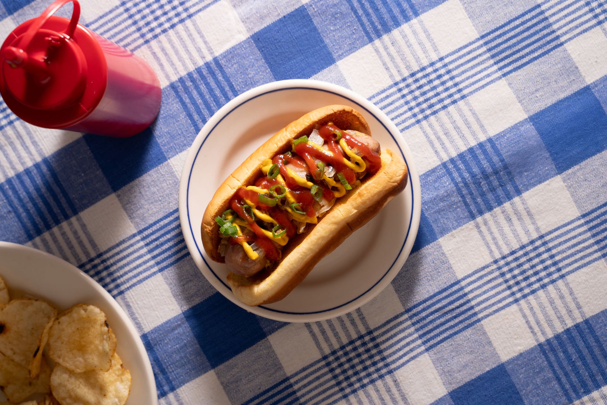 Grilled and Dressed Banger Buns